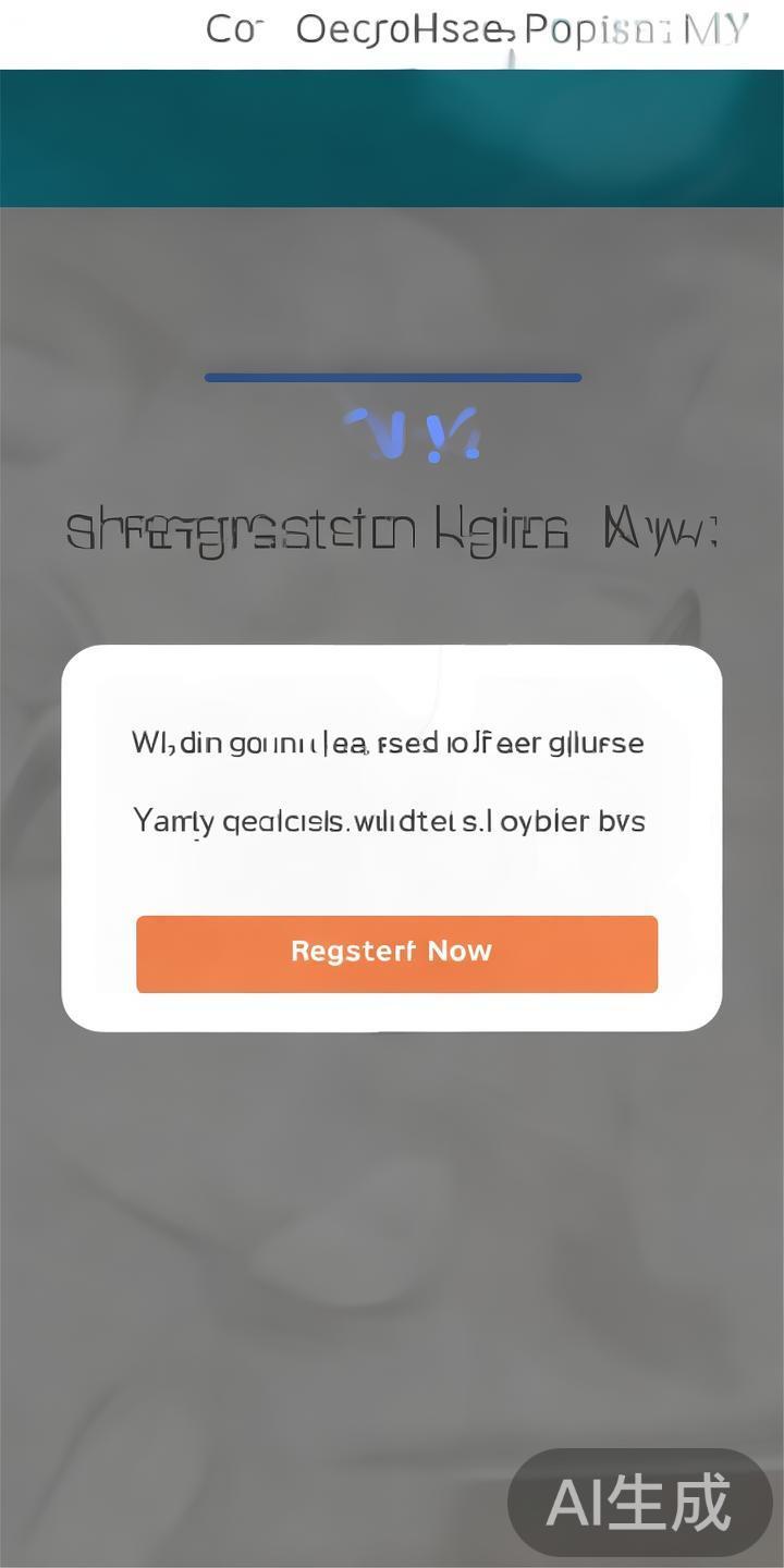 进入网站或应用后，首页右上角通常会有“注册”或“立